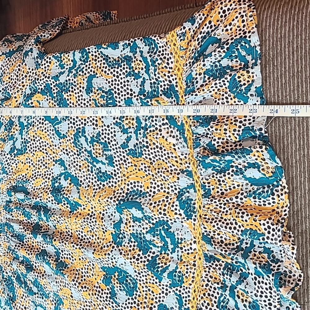 Fever Mixed Prints Blouse - Picture 10 of 12